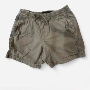 Abercrombie & Fitch Olive Drawstring Casual Shorts